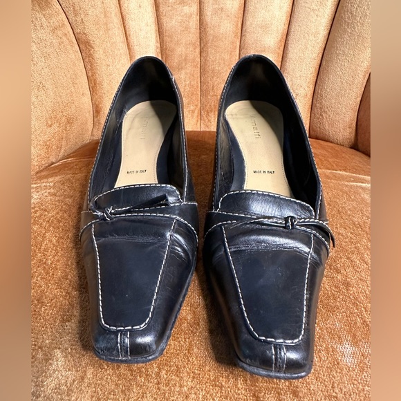 Amalfi Heeled Loafer Size 8 Made in Italy - Picture 4 of 10